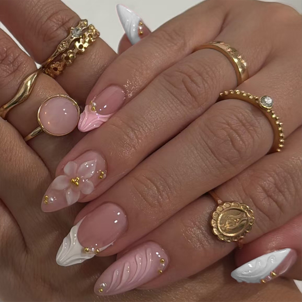 Press On Nail Set - Elevate Your Style with, 24pcs/set Long
