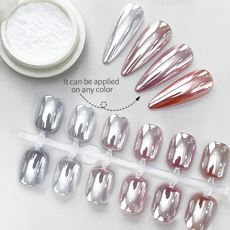 NICOLE DIARY Moonlight Mirror  - Dip Powder Nail review and price