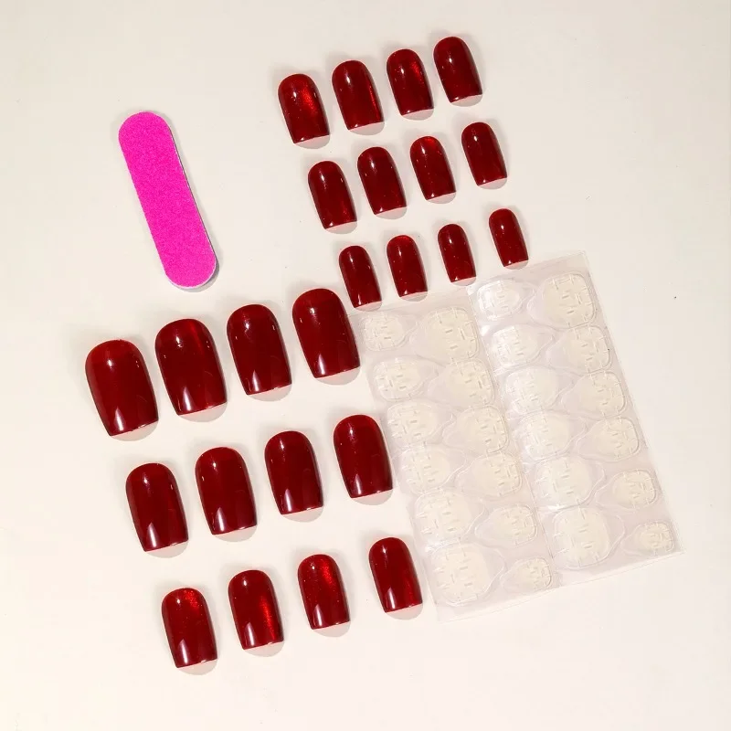 24 Pcs Fingernails Cat Eye Fak - Press On Nail Set review and price
