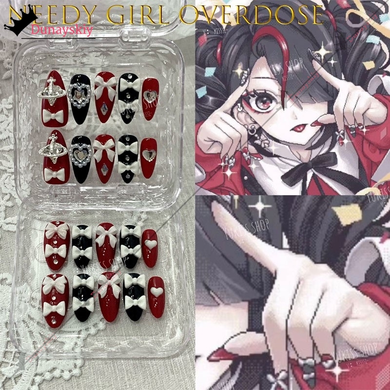 YiNuo*/Needy Girl Overdose Jir - Press On Nail Set review and price