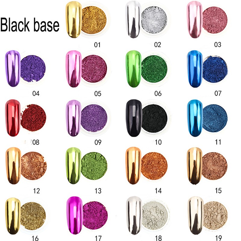 1Pc 19Colors Nail Glitter Mirr - Dip Powder Nail review and price