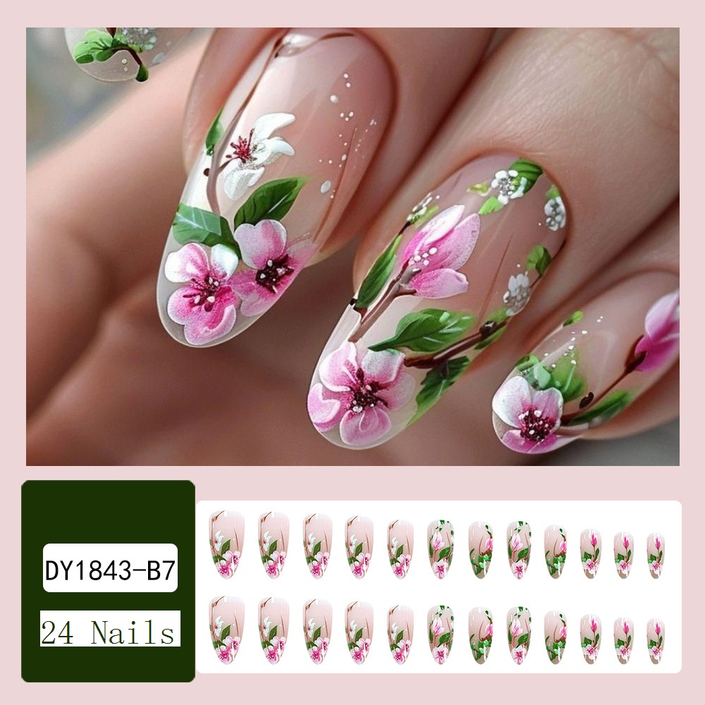 Short Almond Press on Nails 3D - Press On Nail Set review and price