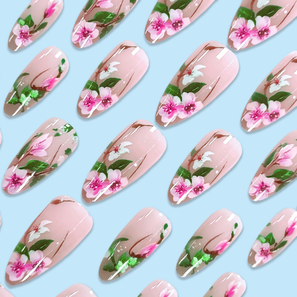 Short Almond Press on Nails 3D - Press On Nail Set review and price