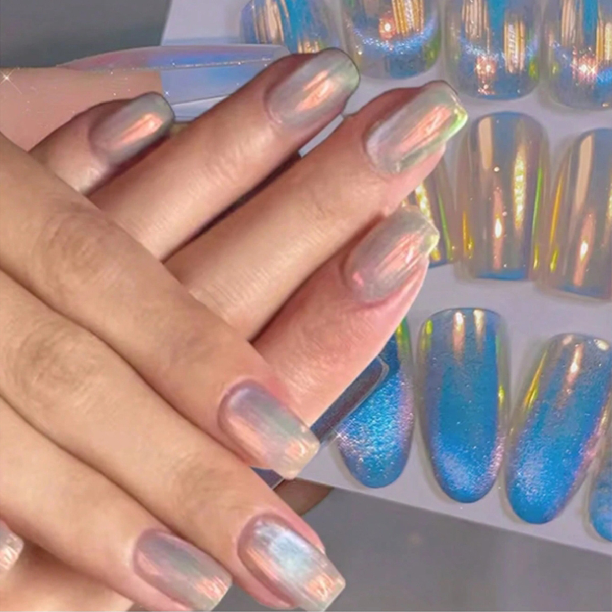1 Mermaid Aurora Color Chrome  - Dip Powder Nail review and price