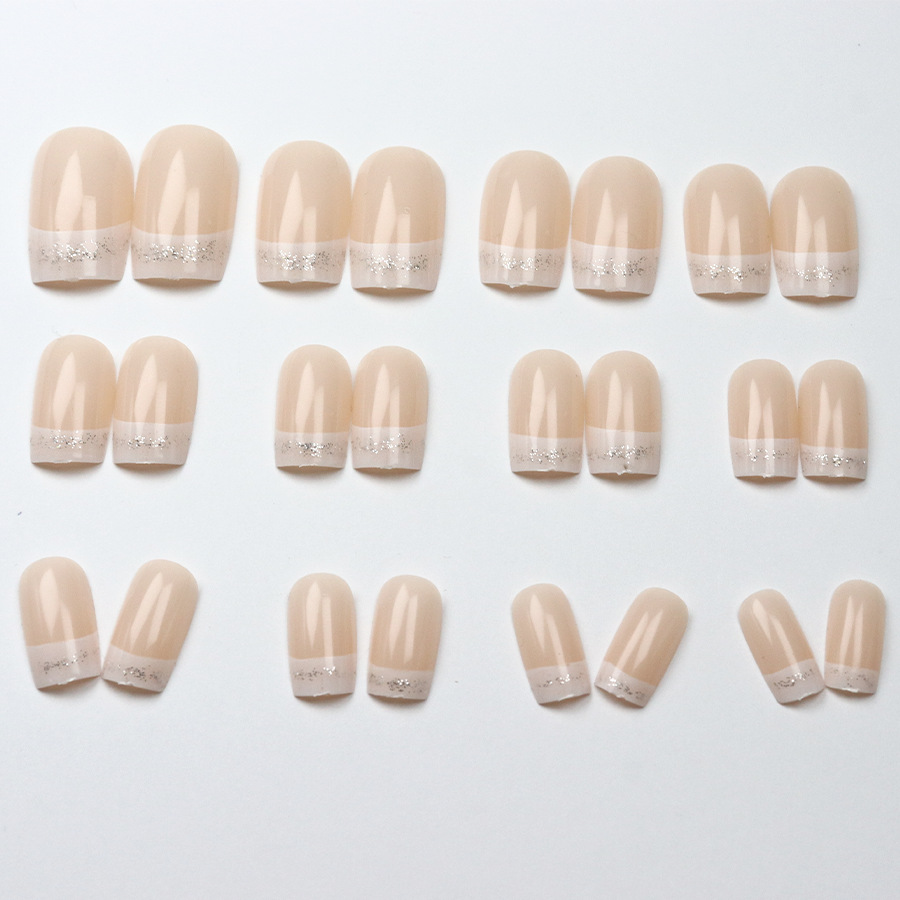 24pcs/set Medium Square fake n - Press On Nail Set review and price