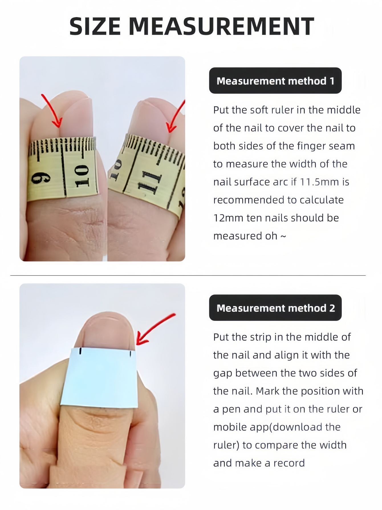10-Piece Set of Macaron Rainbo - Press On Nail Set review and price