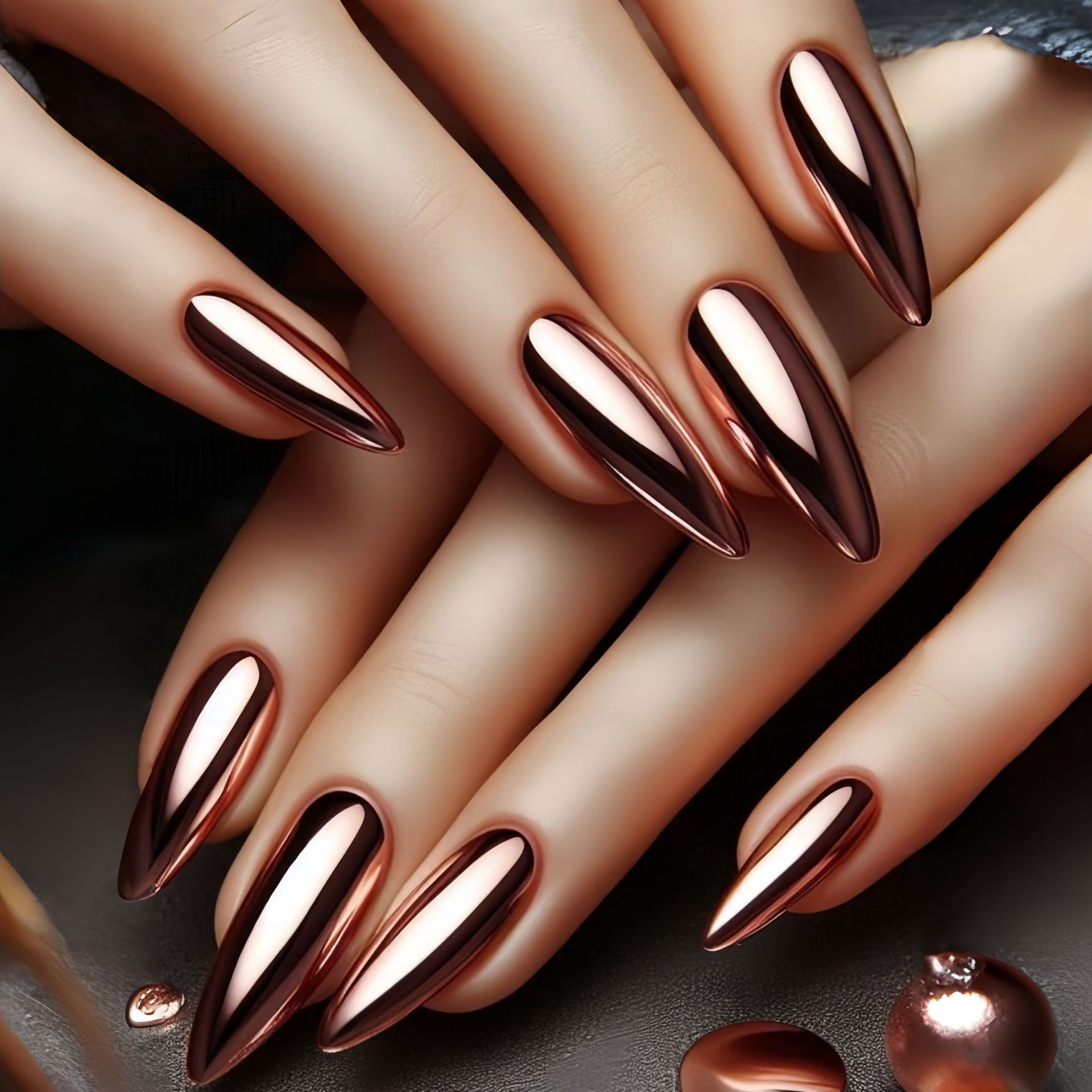 Medium fake nails for women  g - Press On Nail Set review and price